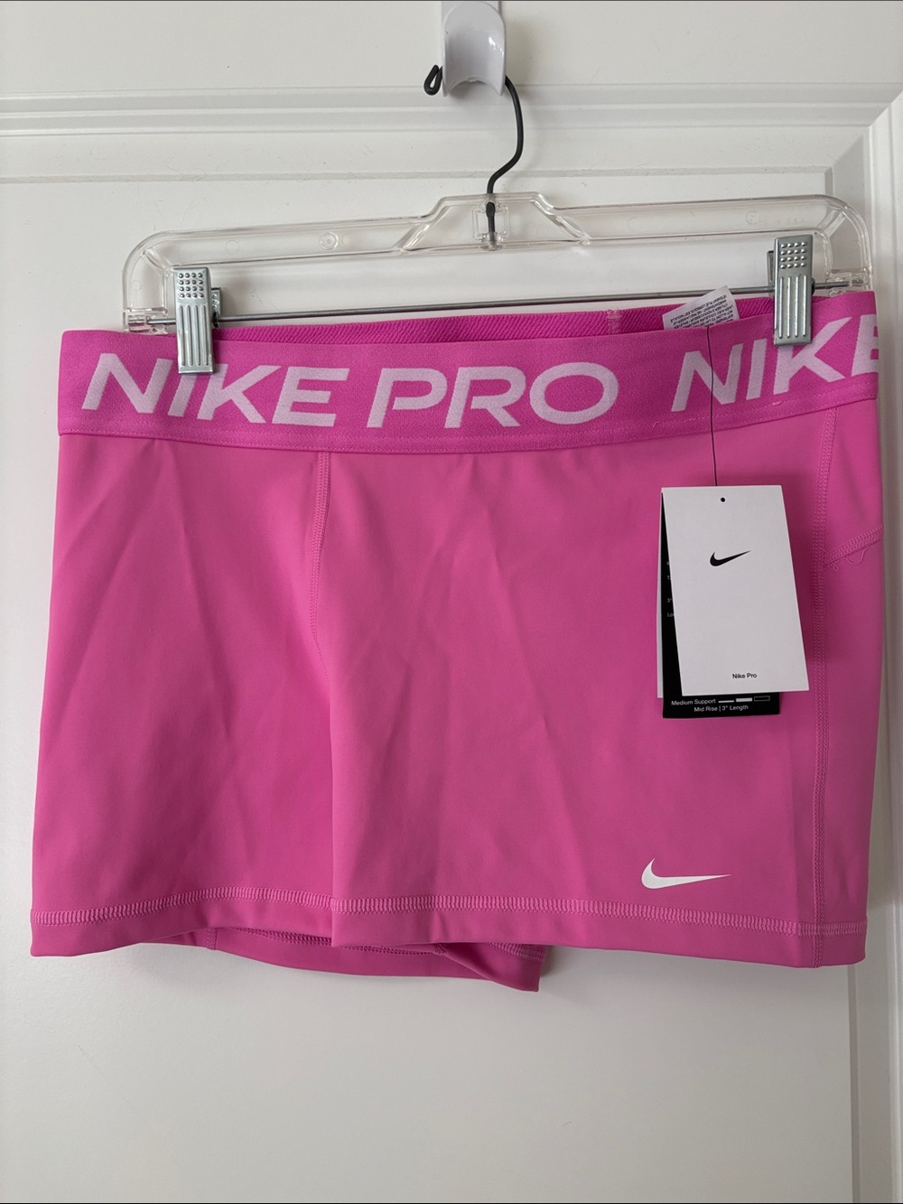 Nike Pro Pink Women's Athletic. Size large.